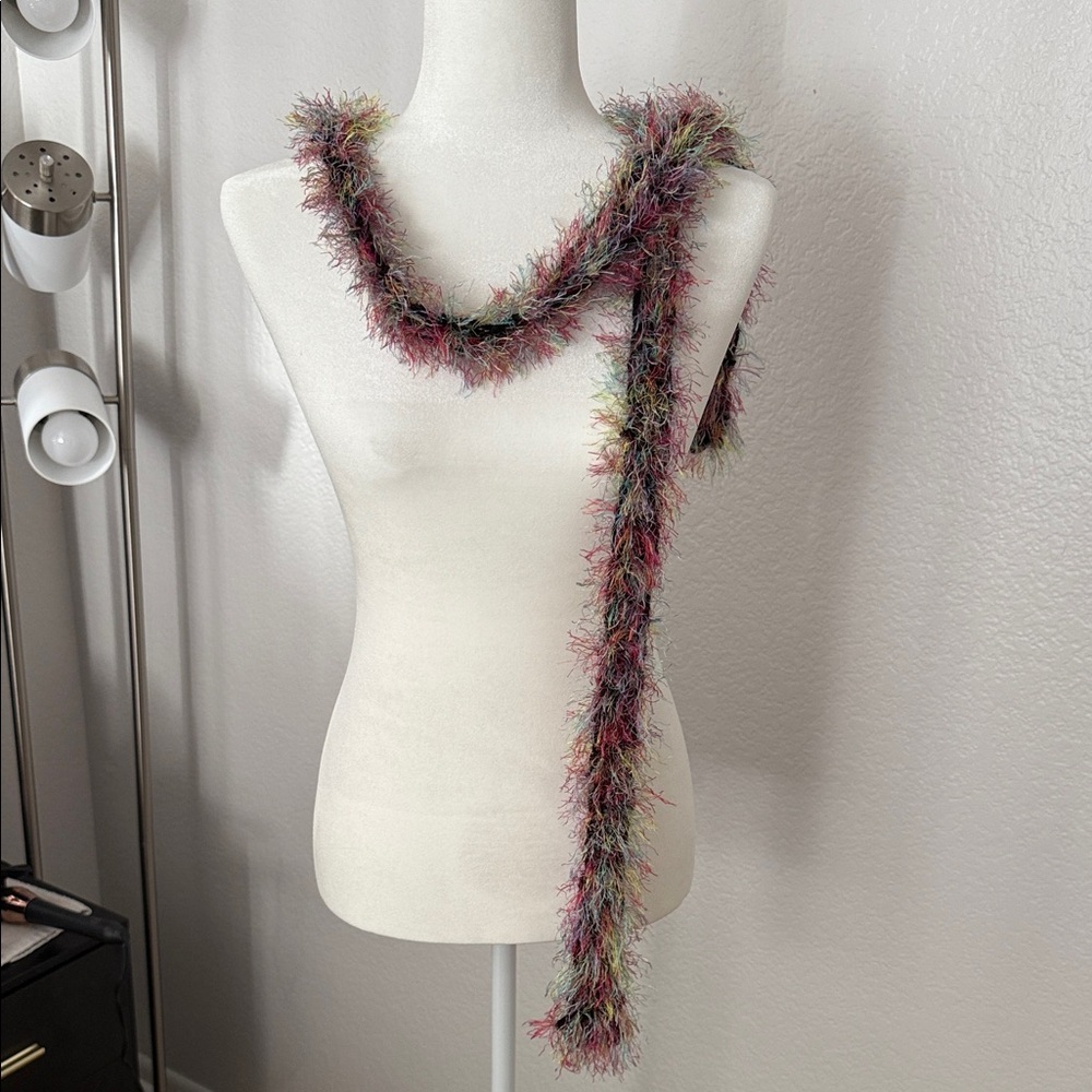 Multicolor Fuzzy Scarf